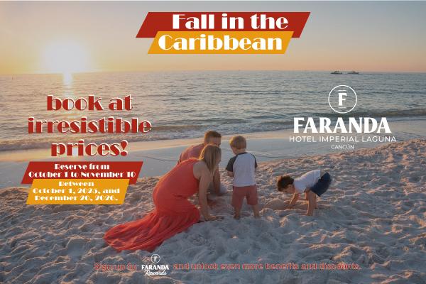 Escapada de Otoño: Cancún a un Precio Irresistible Hotel Imperial Laguna Faranda Cancún Escapada de Otoño: Cancún a un Precio Irresistible Hotel Imperial Laguna Faranda Cancún