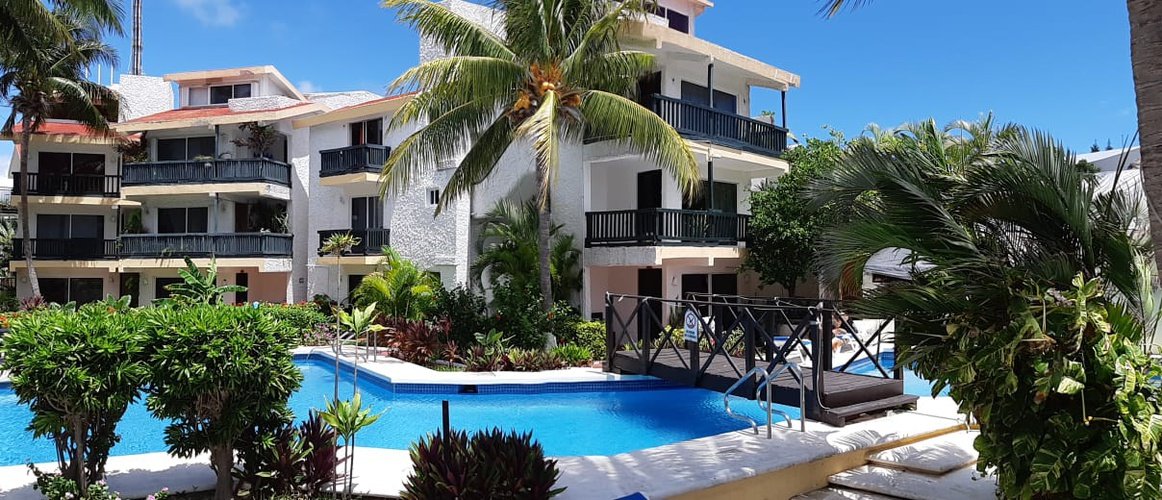 Panorámica Hotel Faranda Imperial Laguna Cancún